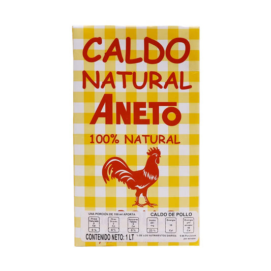 Aneto Caldo Natural de Pollo, 1L