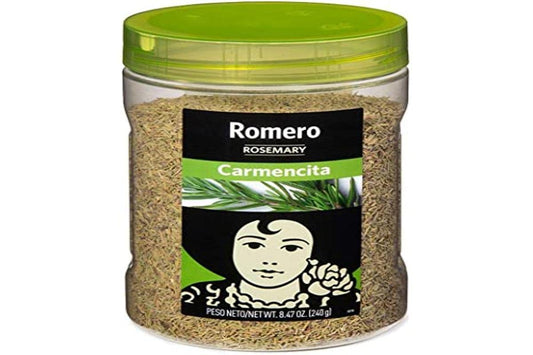 Carmencita - Romero - Rosemary - Reina de las Plantas Aromaticas - Insustituible a la Hora de Cocinar - 240 Gra,ps