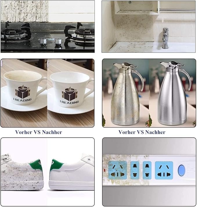 Borrador Magico para Limpieza| 30 Esponjas Mágicas Multiusos para Limpieza sin Químicos | Espuma de Melamina Nano | Esponja Magica Limpia Paredes | Hogar, Cocina, Baño y Más | Solo Agua | 10x6x2 cm