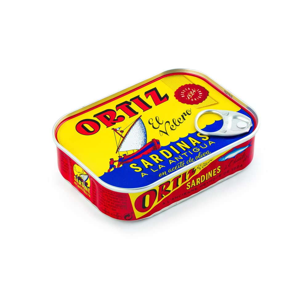 Sardinas ortiz oliva lat.100g