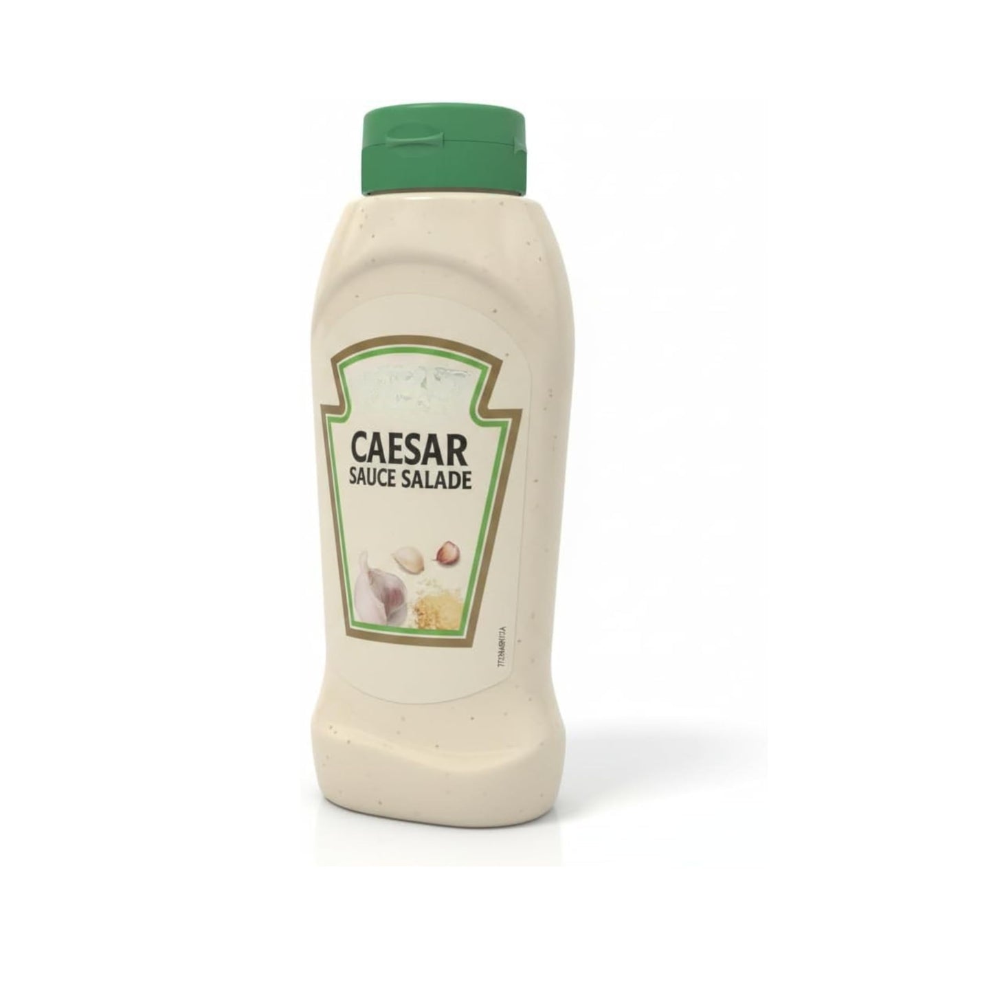 Salsa César Cremosa para Ensalada - Aderezo con Queso Parmesano y Ajo - Formato Familiar 800 ml - Elaborada con Huevos de Gallinas Camperas - NEXU