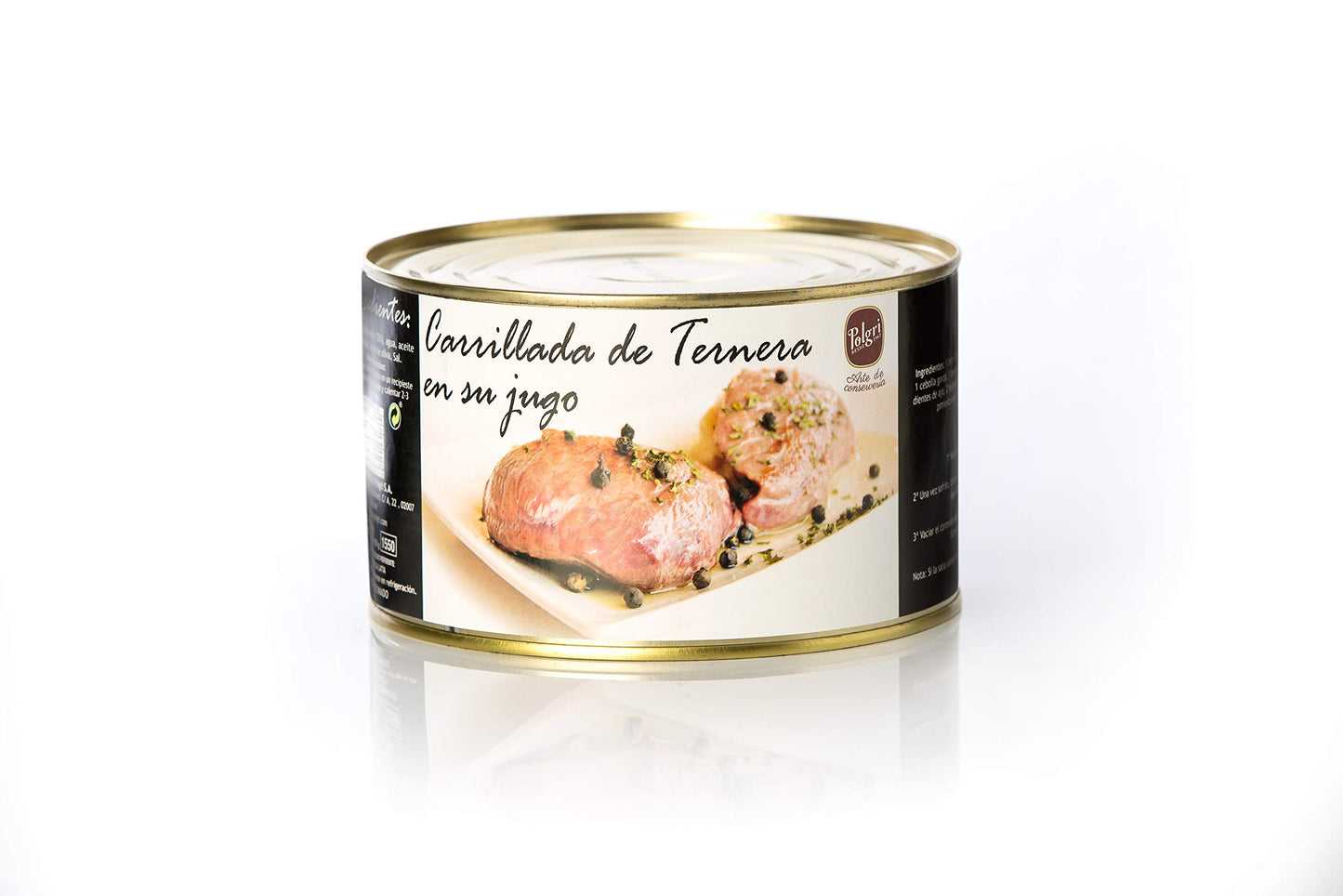 Carrillada de Ternera en su Jugo Polgri 1350 grs.
