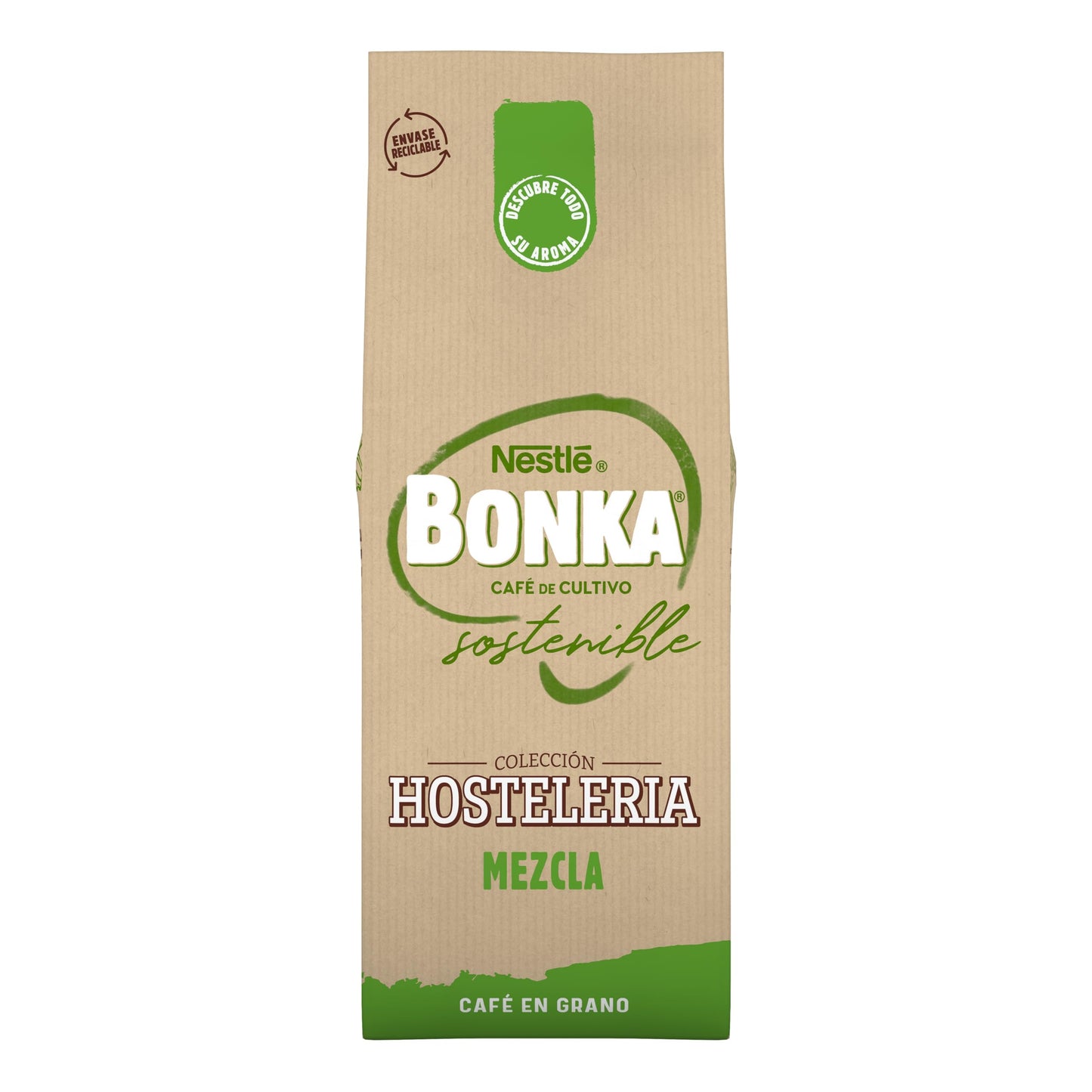 Bonka café tostado en grano para hostelería mezcla - 1 paquete x 1 kg