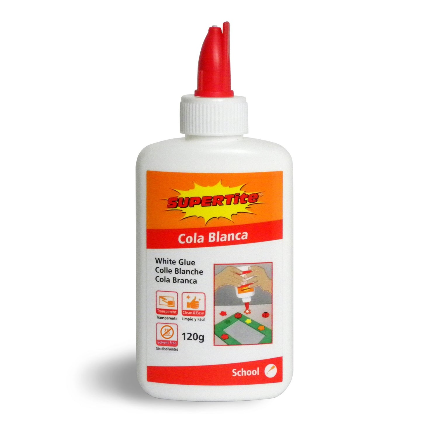 SUPERTITE School Glue Stick 120 Yellow