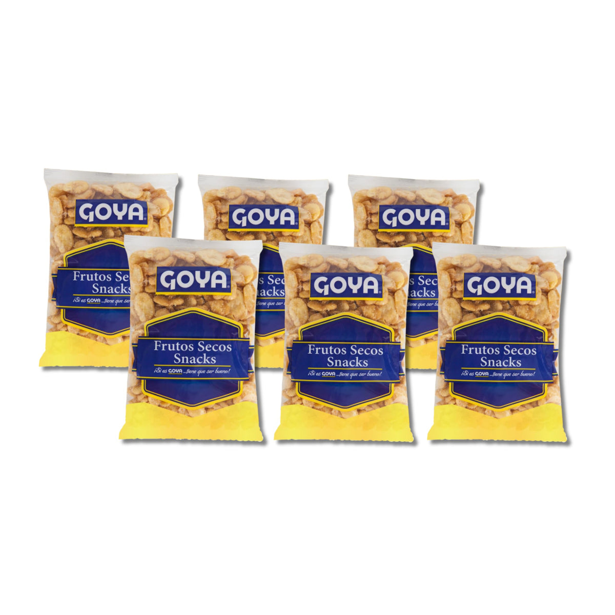 Habas Fritas - Frutos Secos Crujiente - Pack de 6 Bolsas de 145g - Selección de Frutos Secos y Legumbres para Picoteo, Aperitivos y Reuniones - Snack Tradicional y Sabroso - nexu