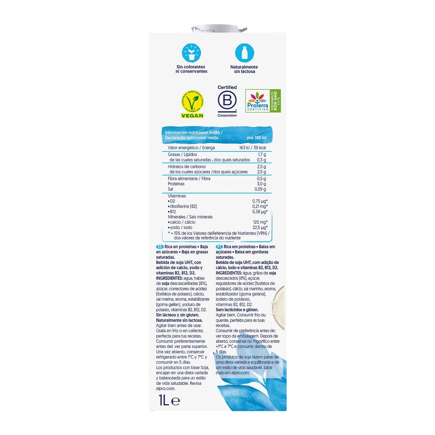 Alpro Bebida Vegetal de Soja 1L