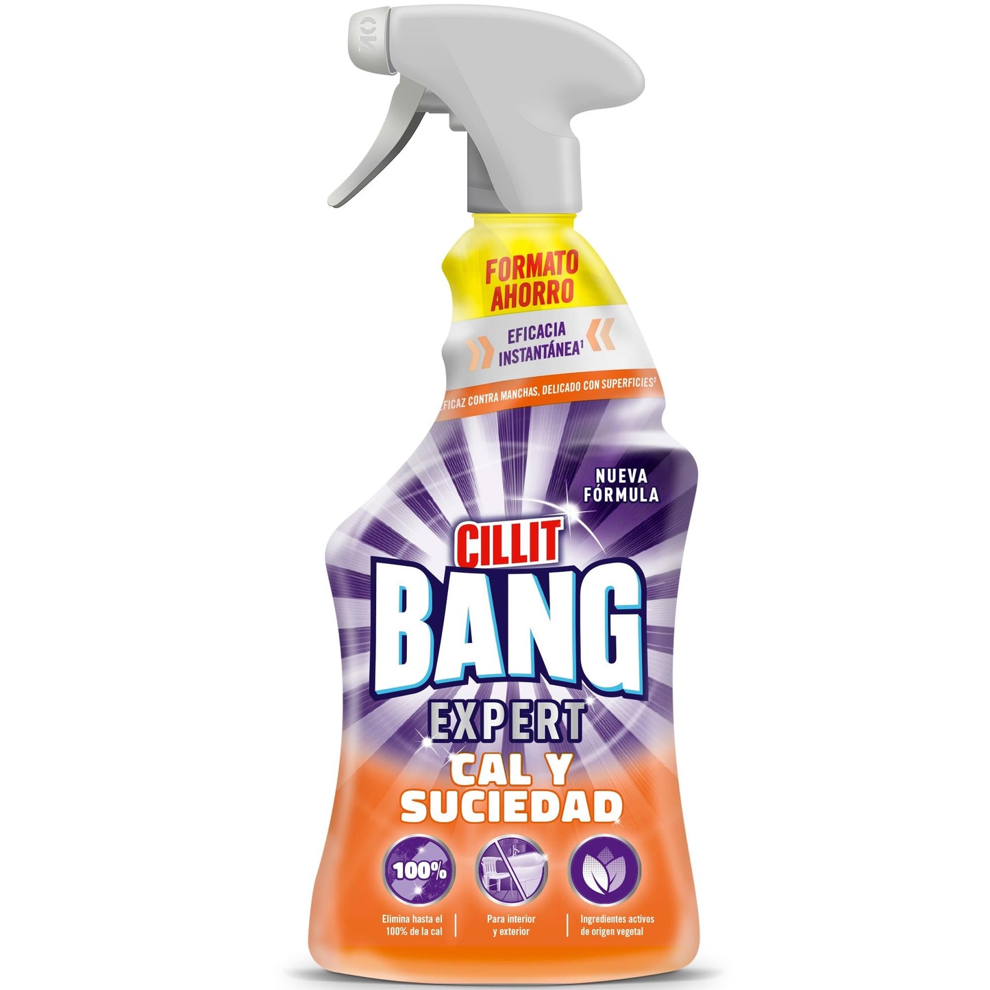 Cillit Bang Cal y Suciedad, potente limpiador baño, cocina, formato spray - 1 LT
