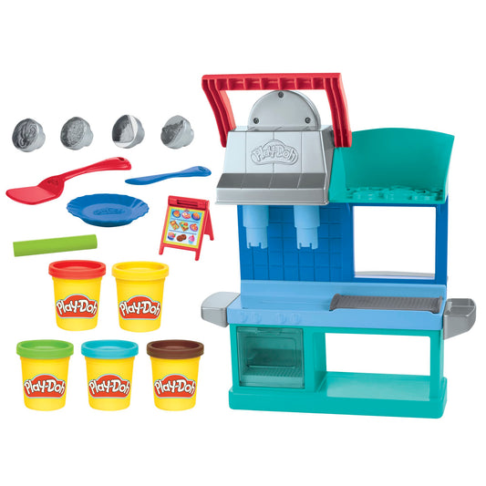 Play-Doh Kitchen Creations Restaurante Divertido, Manualidades Infantiles,  que Adoran Jugar con Comida de Juguete, Juego Creativo para Desarrollar la Imaginación