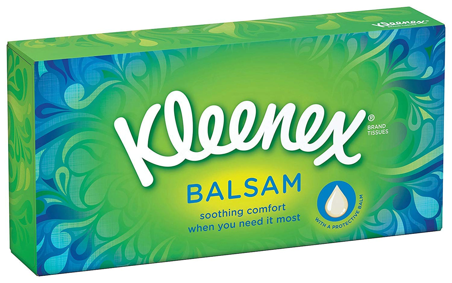 Kleenex Balsam COST270680 - Pañuelos faciales de 3 capas, cuidado calmante superior, 384 unidades, paquete de 6, COST270680 (el embalaje puede variar)