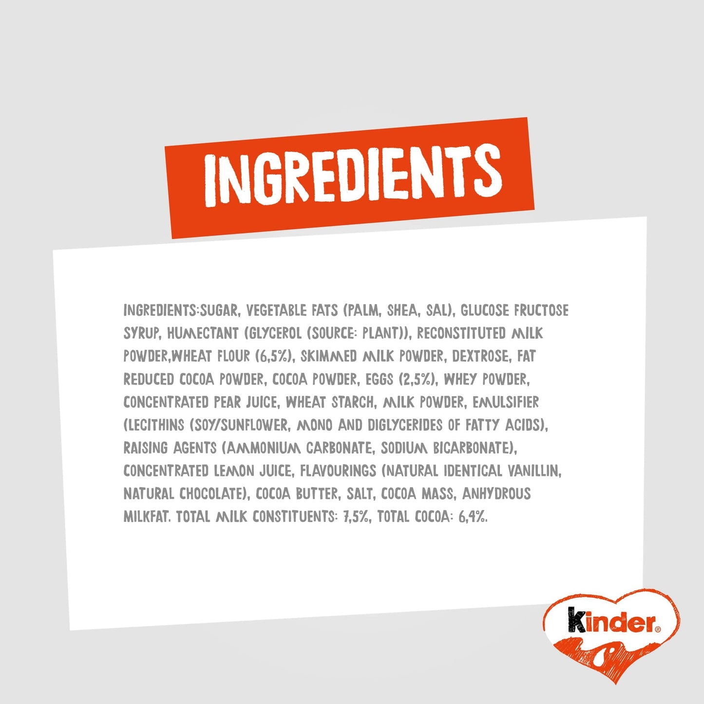 Kinder Delice Rich in Milk Chocolate Bars 39 Gram Bars (Pack of 20)