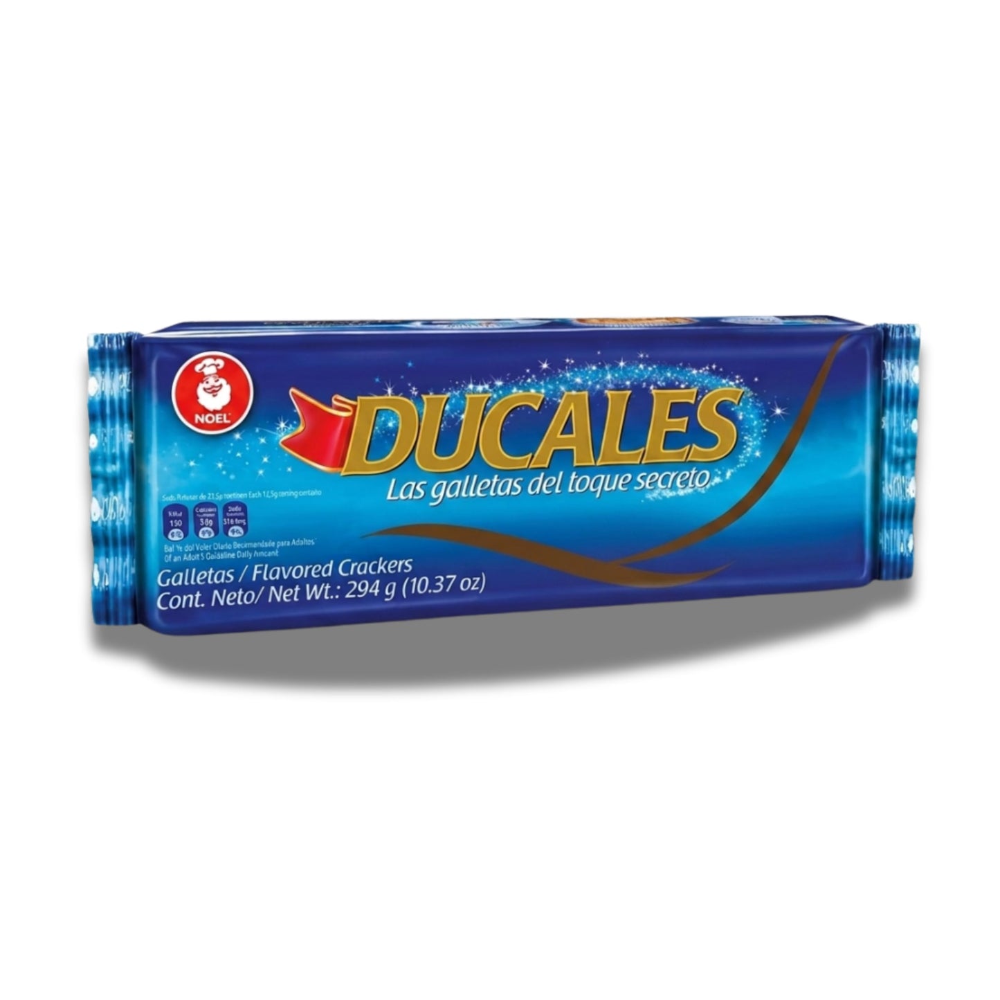 Galletas Dulcales - Pack 4 Unidades de 294g cada una - Galletas Cracker con Toque Secreto Dulce y Salado - Textura Ligera y Crujiente - Noel - Snack Ideal para Desayunos y Meriendas - NEXU
