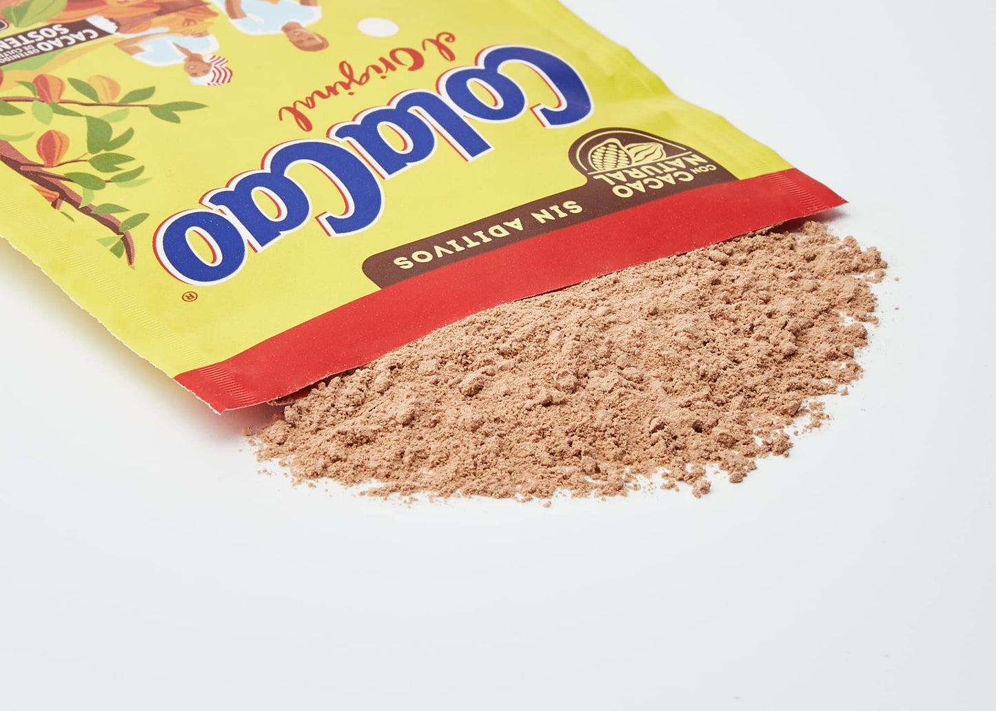 ColaCao, Original, Cacao Soluble Natural y sin Aditivos - 50 sobres de 18g - 900g