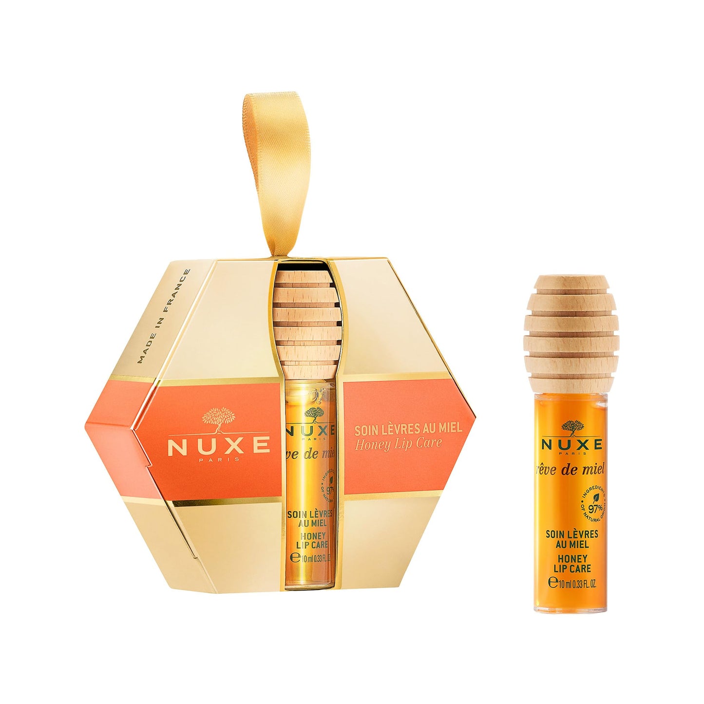 Nuxe Cofanetto Gloss Al Miele Trattamento Labbra, 10ml