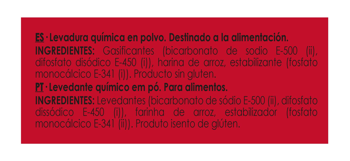 Royal Baking Powder, Levadura en Polvo para Horno, Pack 5x16 g - 80 g