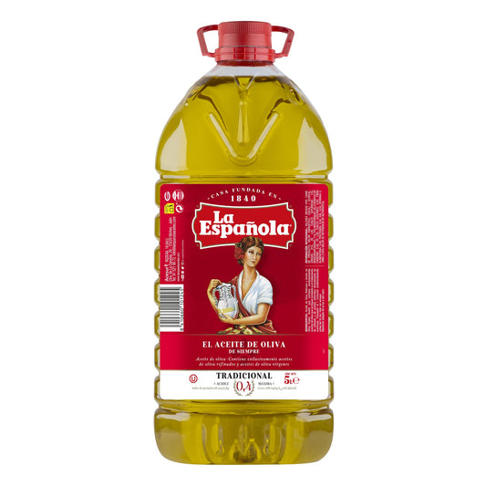 LA ESPAÑOLA - Aceite de Oliva Suave. Garrafa 5 Litros