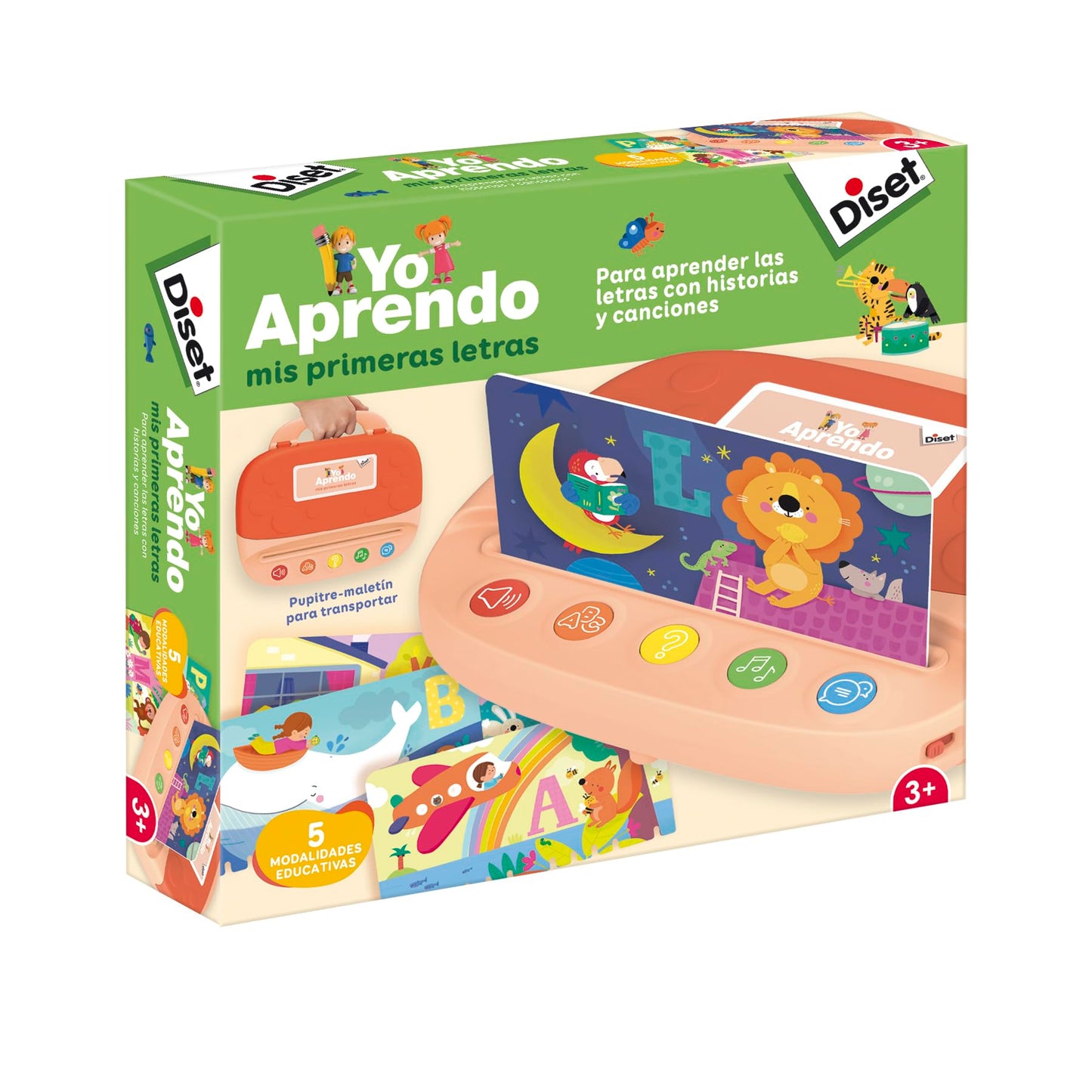 Diset - Yo aprendo Las Letras, Juego Educativo a Partir de 2 años