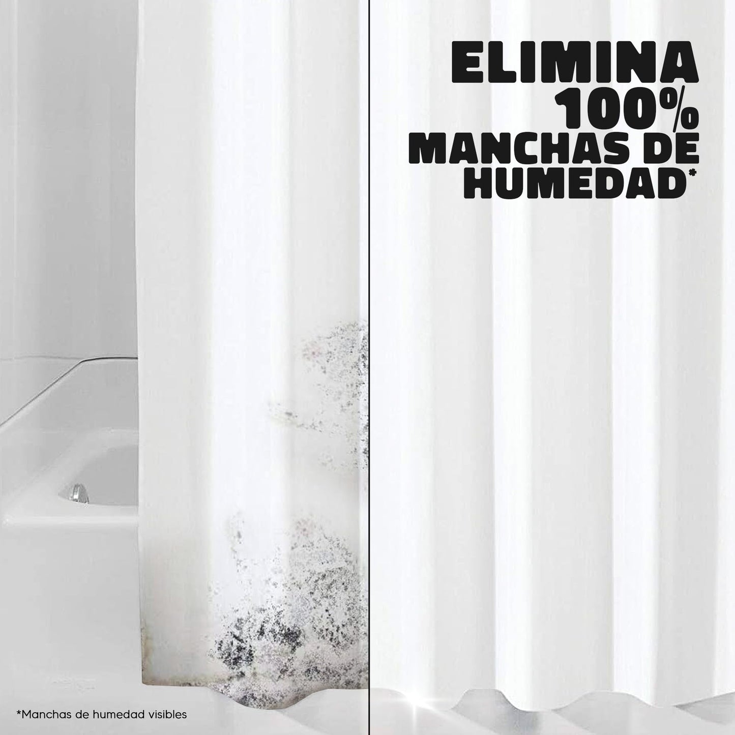 Cillit Bang Manchas de Humedad y Suciedad, potente limpiador juntas negras, baño, cocina, formato spray, 750 ml