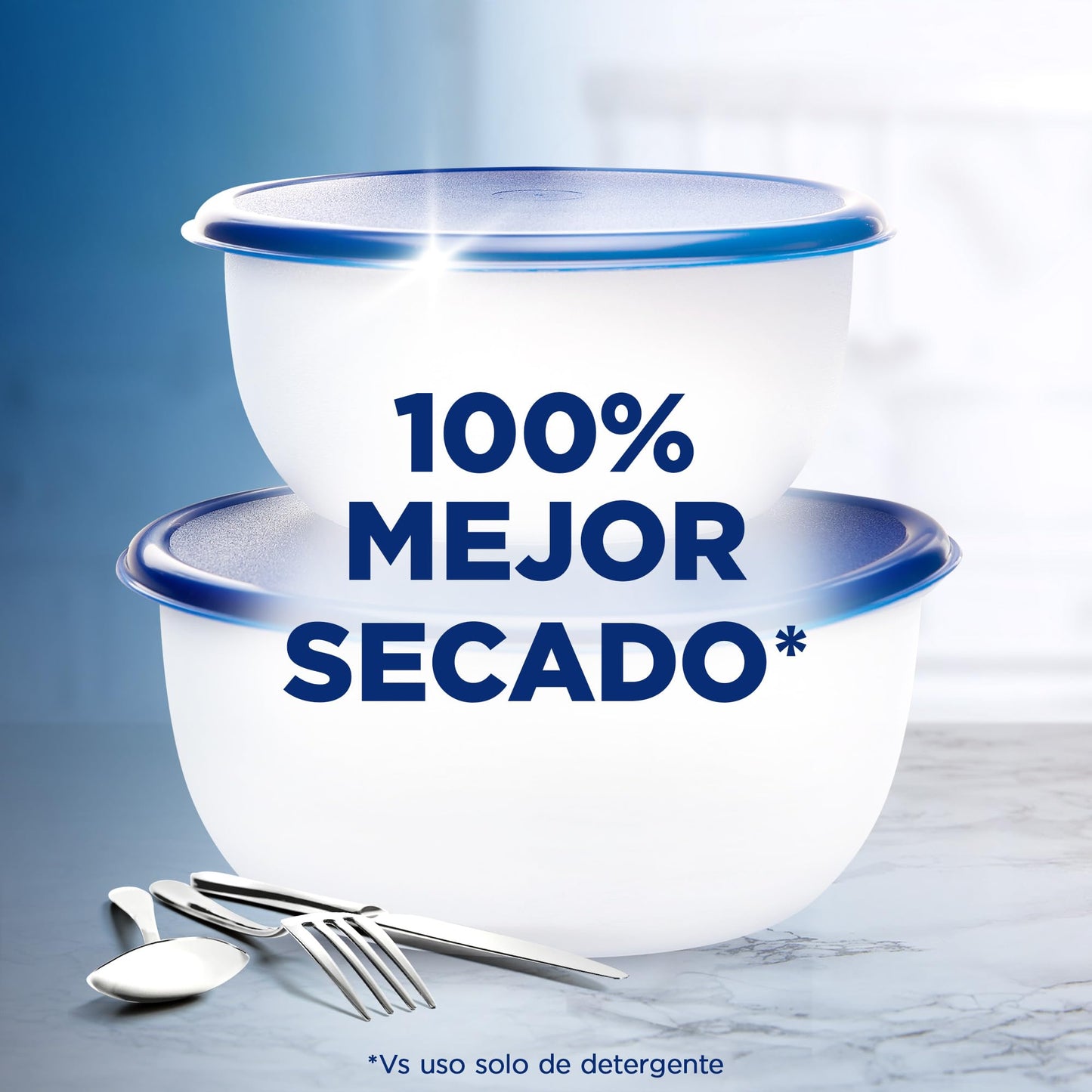 Finish Powerball Abrillantador Lavavajillas, vajilla seca, brillante y sin marcas - 3 unidades de 800ml - Total 600 lavados