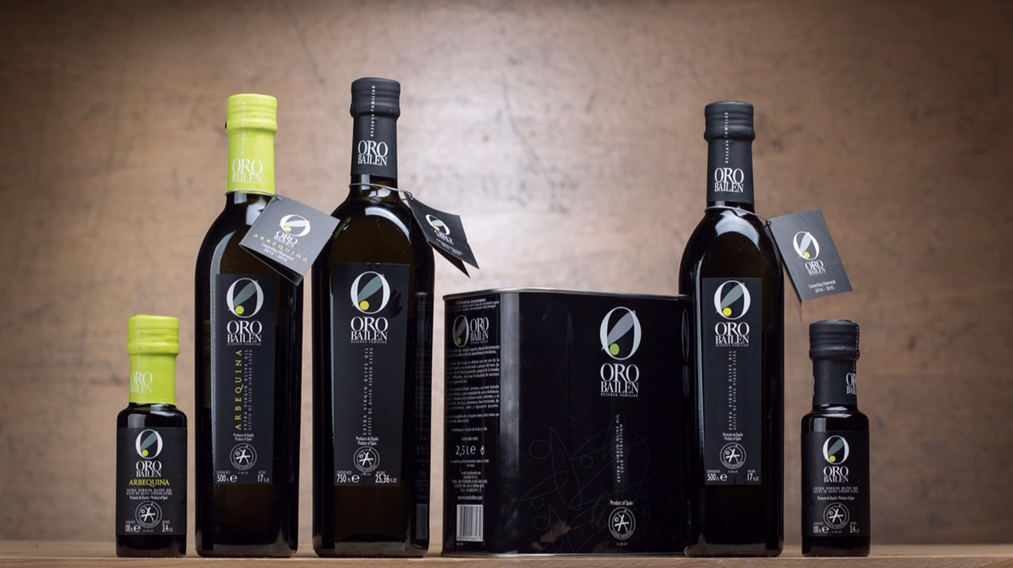 ORO BAILÉN - Aceite de oliva virgen extra (variedad Picual) - Lata 2,5 Litros