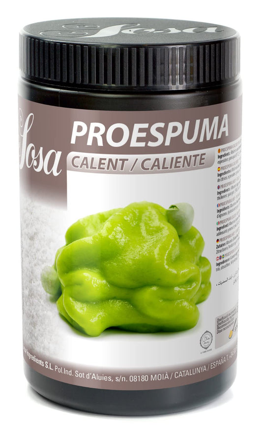 SOSA Proespuma caliente - Emulsionante y estabilizante de espumas calientes - Bote 500grs