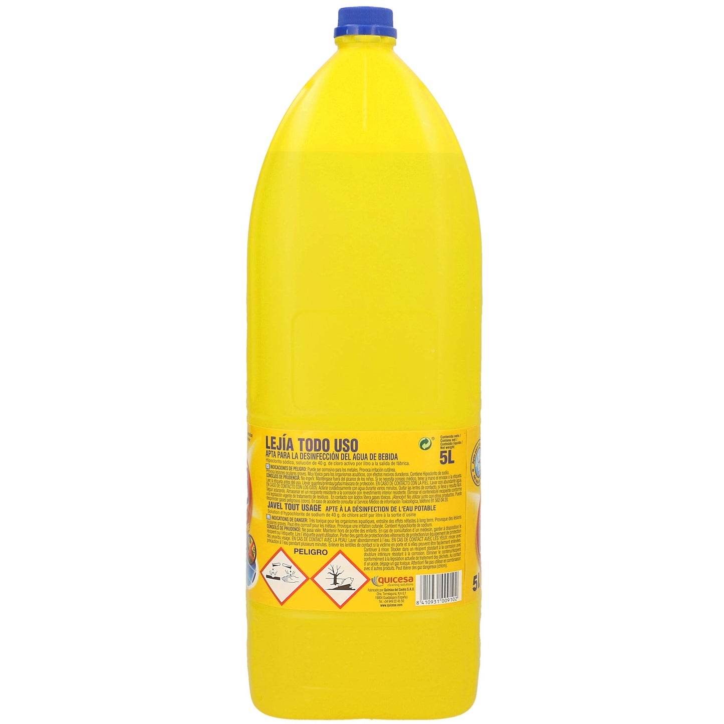 QUICESA lejía todo uso botella 5 lt