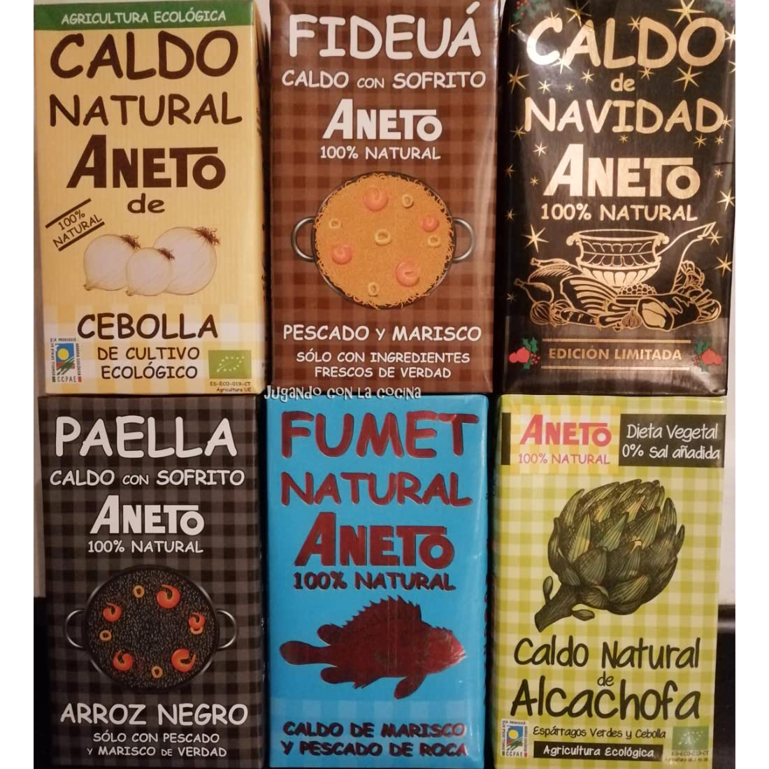 Aneto Fideuá Caldo de Sofrito, 1L