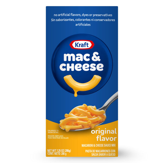 Macaroni - Mac & Cheese Americano - Macarrones con Queso, (1 x 206 g)
