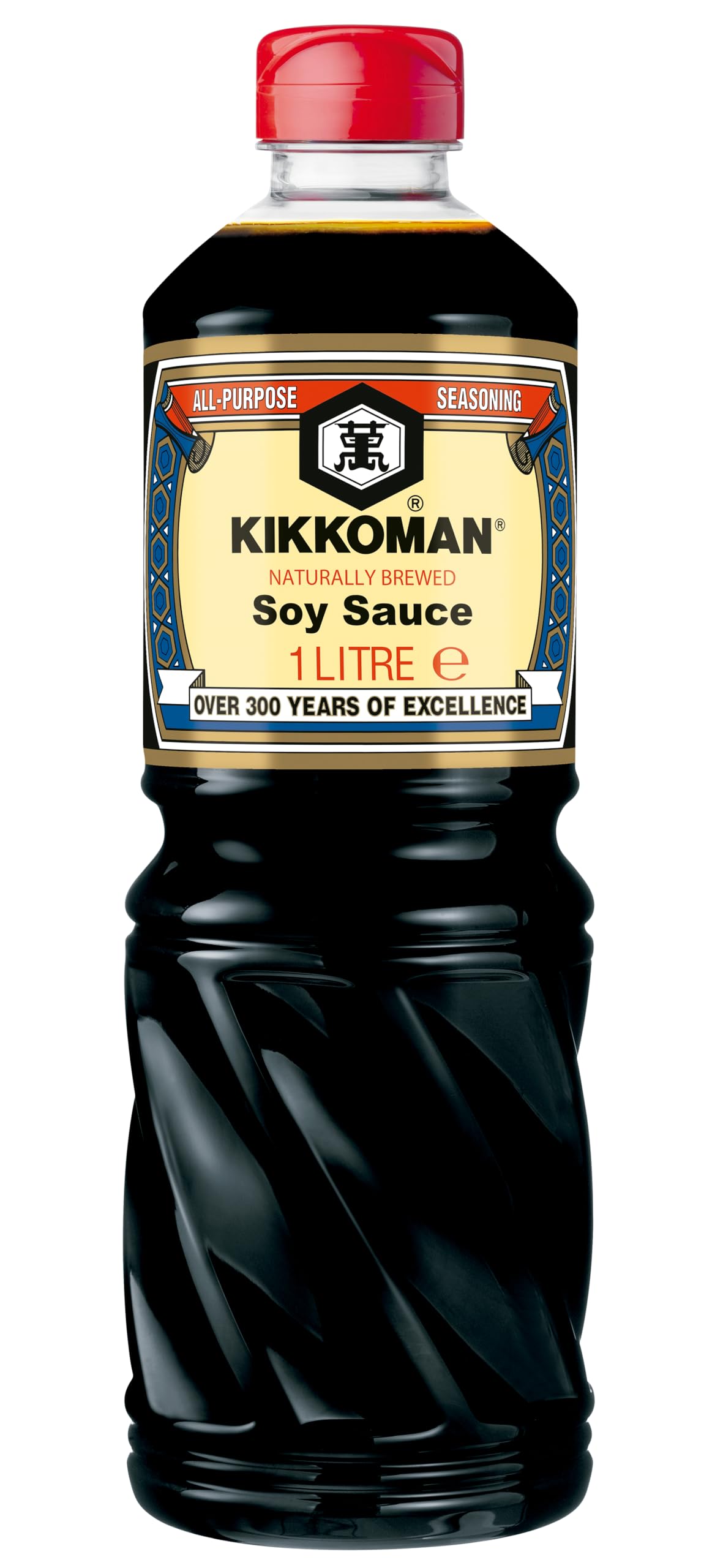Kikkoman - Salsa de Soja clásica naturalmente fermentada, 1000 ml