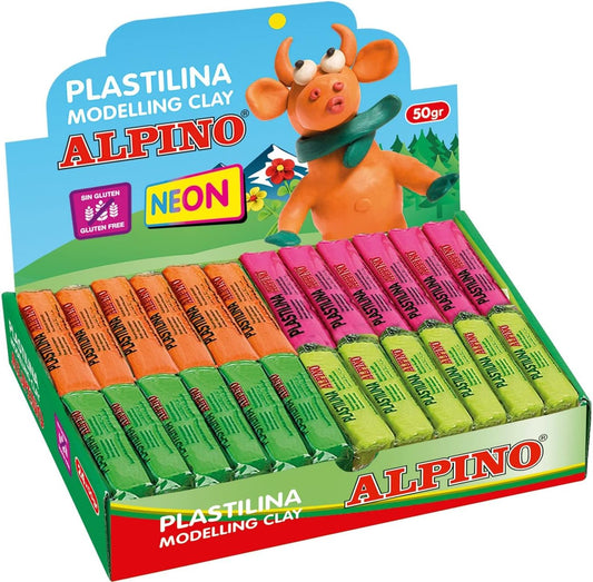 Alpino DP000915 - Plastilina, 24 unidades
