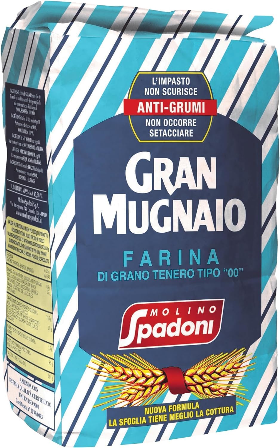 Molino Spadoni Harina "00" Gran Mugnaio Antigrumi 5kg