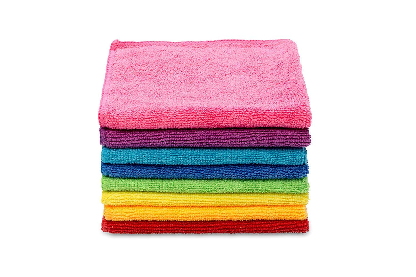 Vileda - Set de 16 bayetas Microfibras Colors, Colores Variados, 30 x 30 cm, 16 Unidades