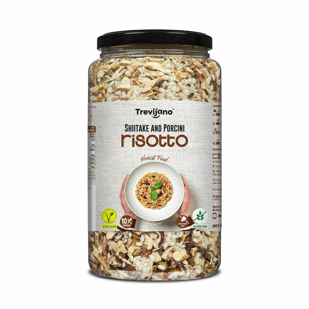 Trevijano Shiitake & Porcini Risotto Mix, 900g