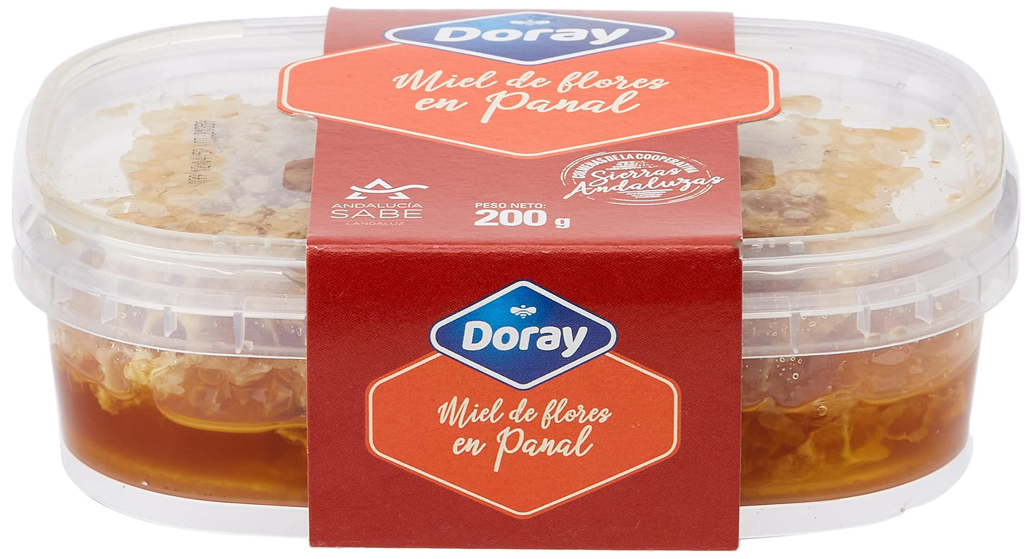 Doray Miel de Flores en Panal 200 Gramos - 100% de Andalucía