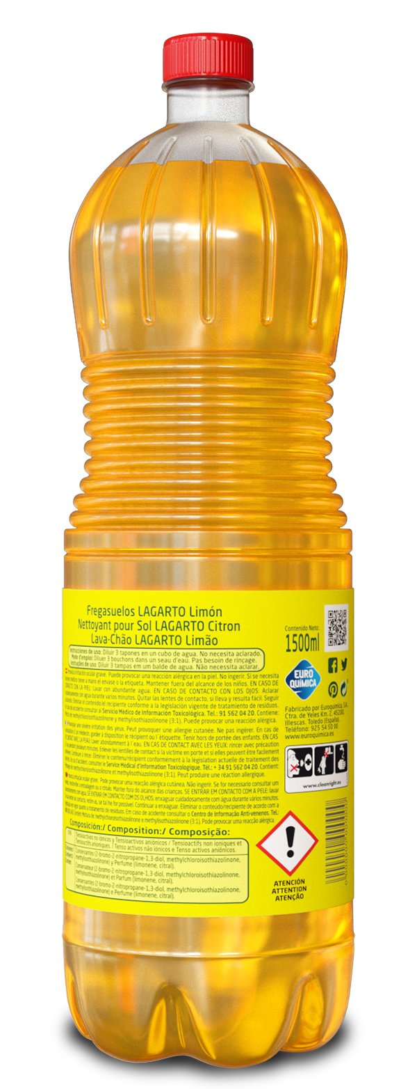 Lagarto Friegasuelos Limón - 1500 ml