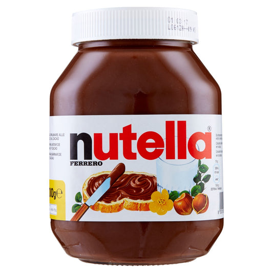 Nutella Ferrero - Crema Cacao y avellanas, Embalaje de Vidrio 1000g