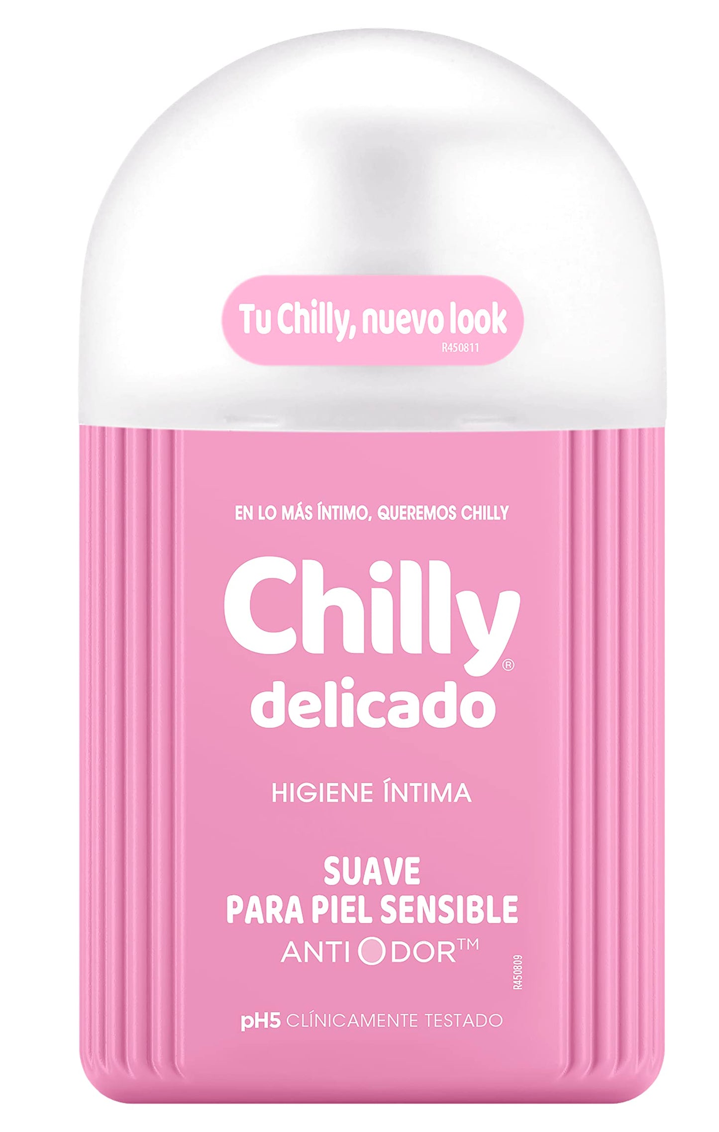 Chilly Delicado, Gel de Higiene Íntima, Fórmula Suave, 250ml