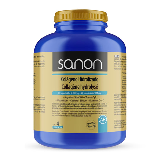 Sanon Colageno Hidrolizado de 1000 mg - 400 Comprimidos