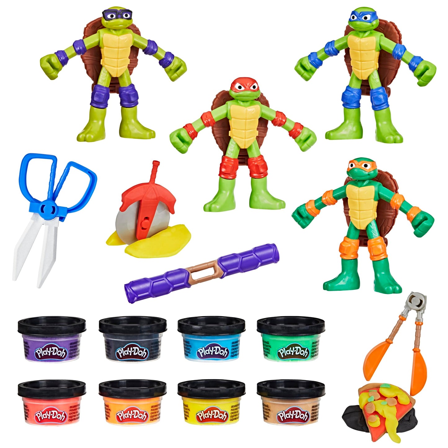 Play-Doh Teenage Mutant Ninja Turtles, Set de Juego Creaciones Cowabunga