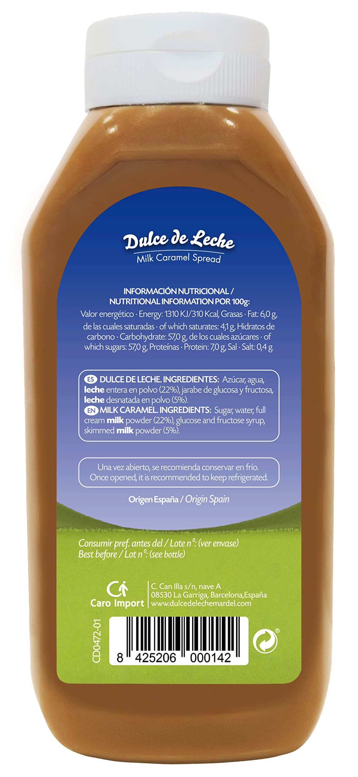 Mardel - Dulce De Leche Antigoteo 550g
