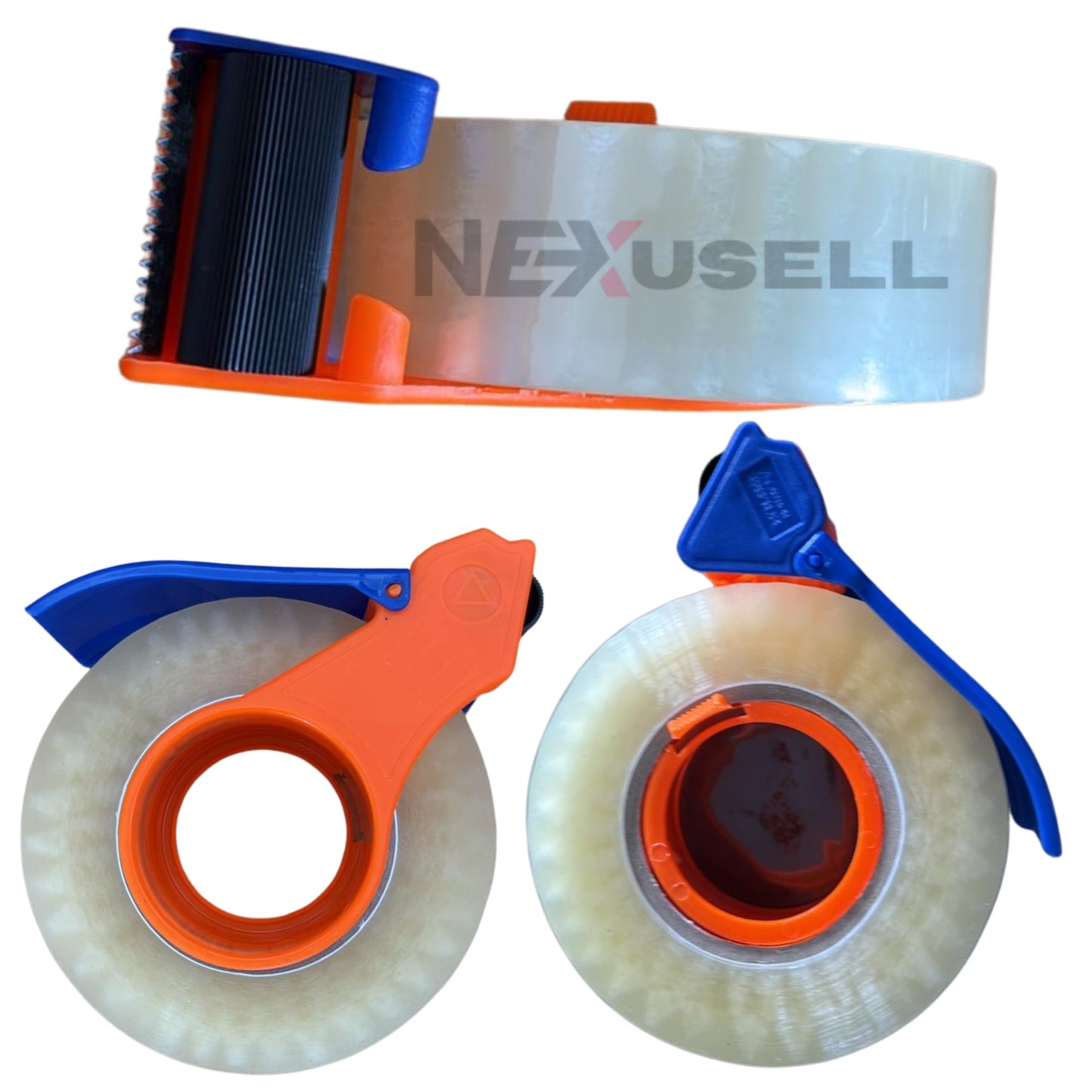 PACK 6 Rollos Cinta Adhesiva Transparente para Embalaje 48mm x 300m + Dispensador | Total 1800m | Alta Resistencia | Ideal para Cajas, Envíos y Mudanzas