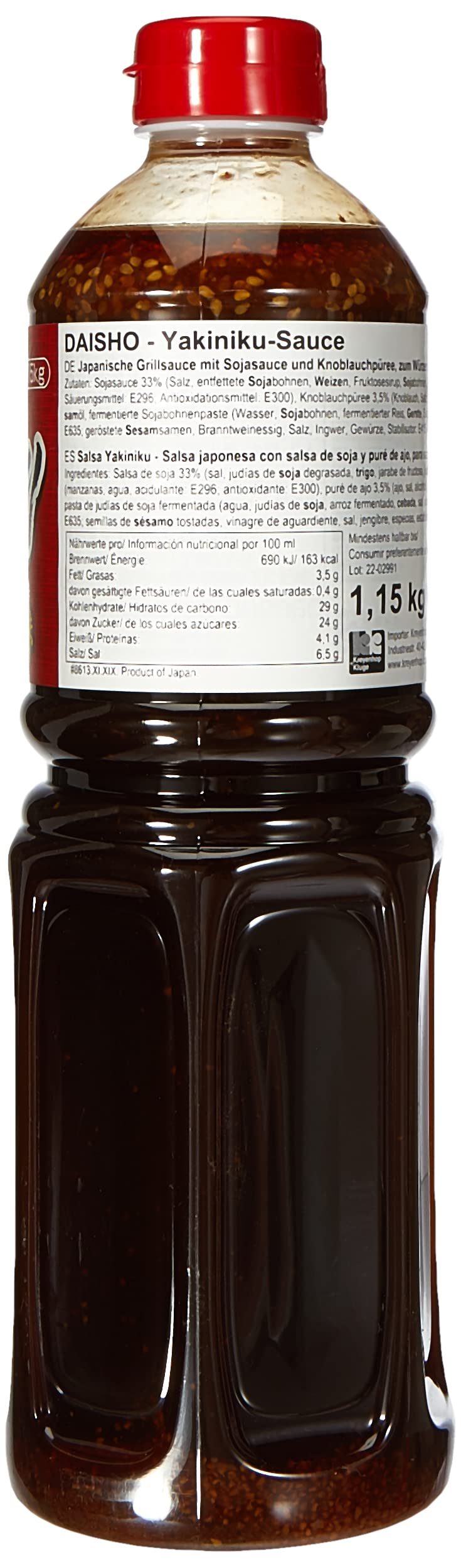 Daisho Salsa Yakiniku 1150 g (Paquete de 6)