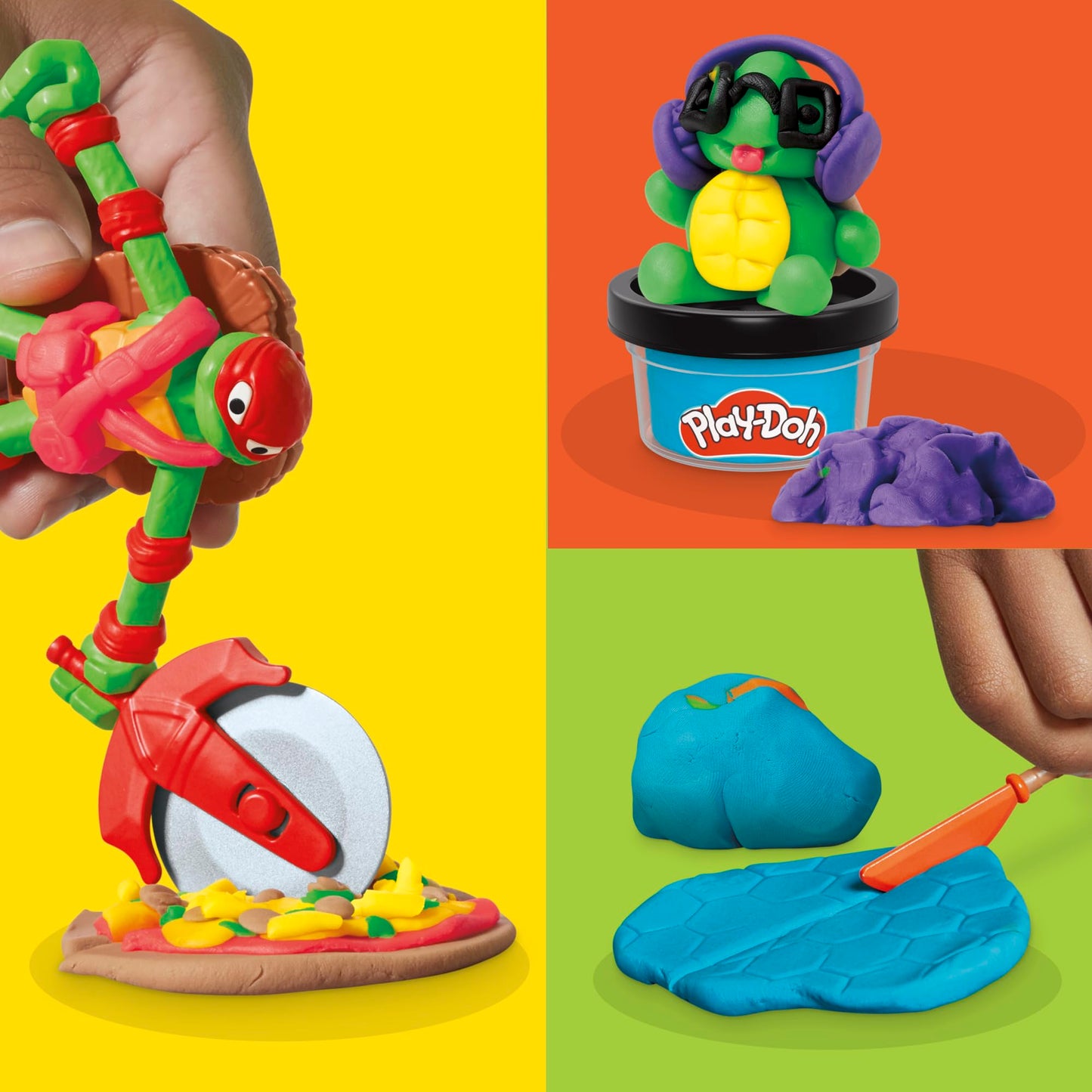 Play-Doh Teenage Mutant Ninja Turtles, Set de Juego Creaciones Cowabunga
