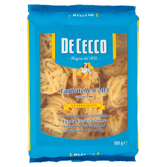De Cecco Pasta Tagliatelle, 500g