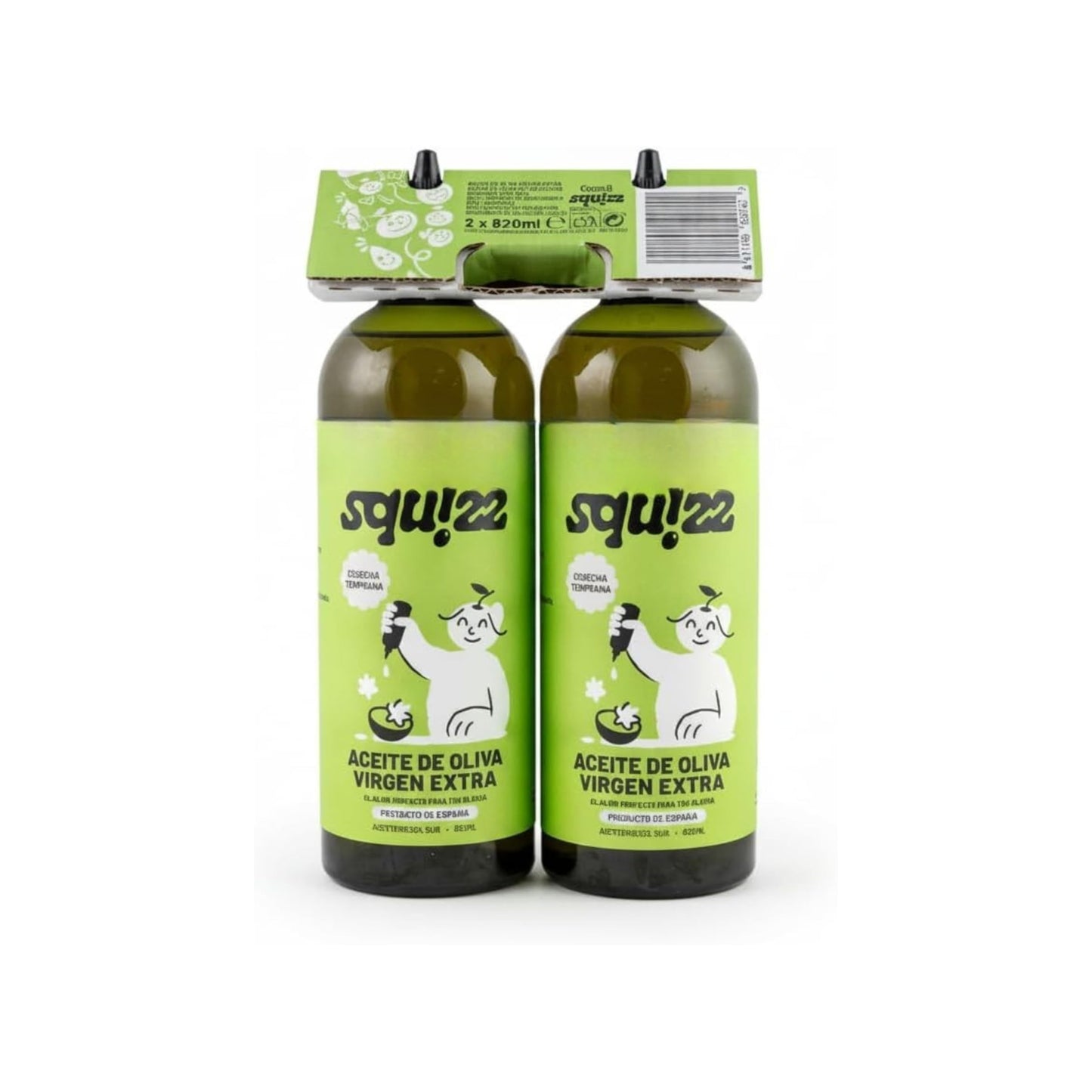 Aceite de Oliva Virgen Extra - Pack 2 x 620ml - Cosecha Temprana de Jaén - Formato Antigoteo y Dosificador Preciso - 100% Origen España - Alto Contenido en Vitamina E - NEXU
