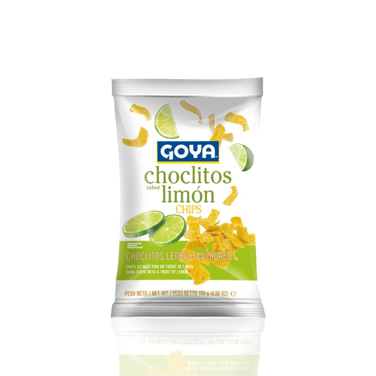 Choclitos Sabor Limón - Pack de 7 Bolsas de 130g - Chips de Maíz Crujientes con Toque Cítrico - Snack de Maíz Tostado Aperitivo para Fiestas y Compartir - 1.04kg Total - NEXU
