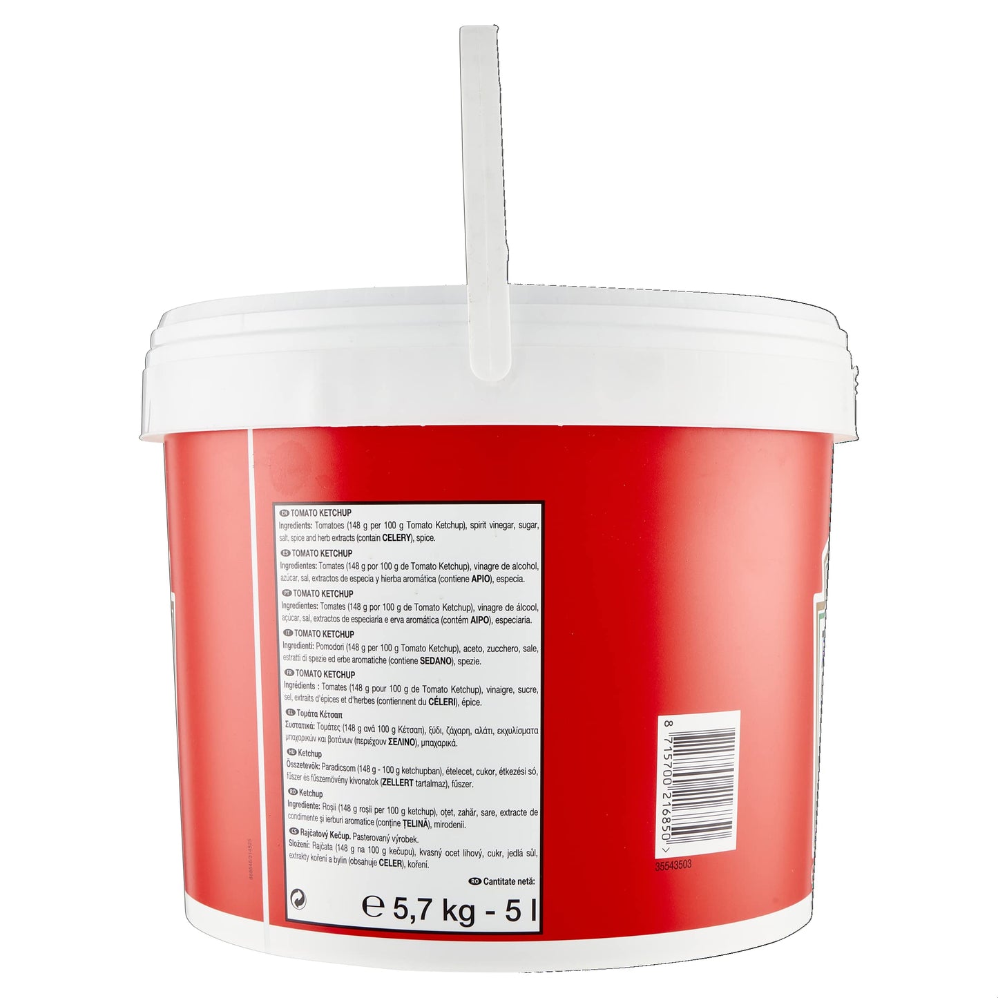 Heinz Ketchup Cubo 5lt