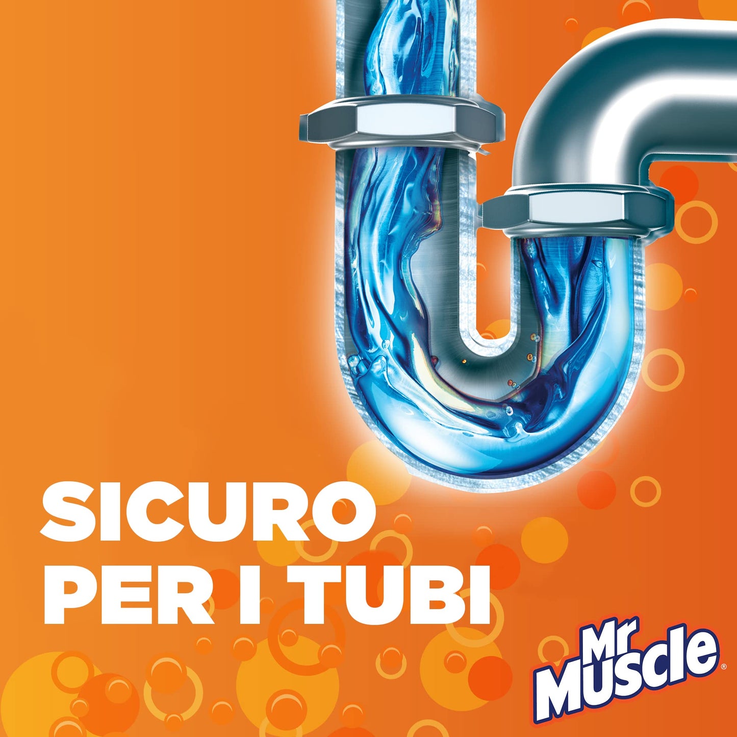 Mr Muscle Hidráulico Gel, desatascador para tubos y desagües, seguro para los tubos – Formato de 3 unidades de 1000 ml