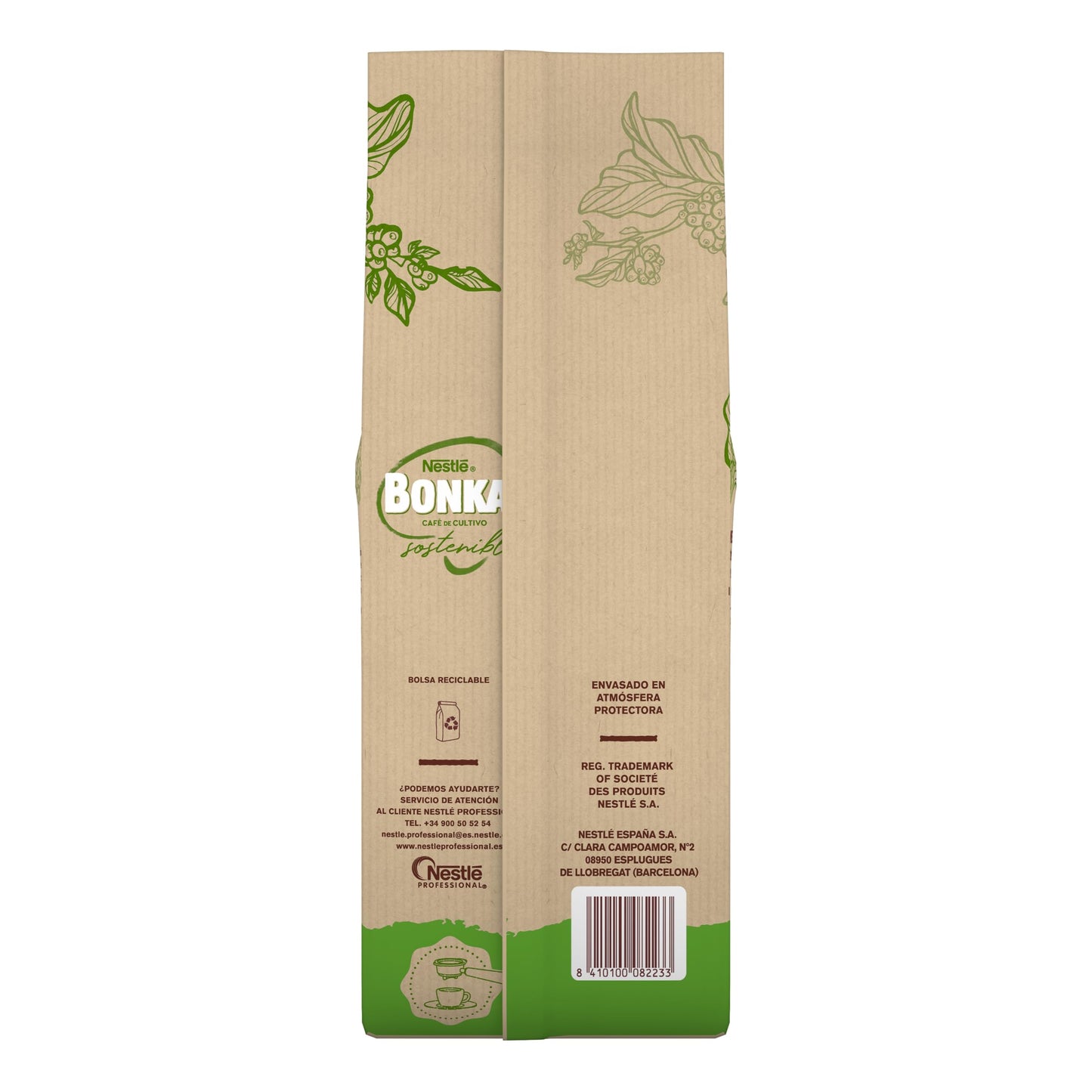 Bonka café tostado en grano para hostelería mezcla - 1 paquete x 1 kg