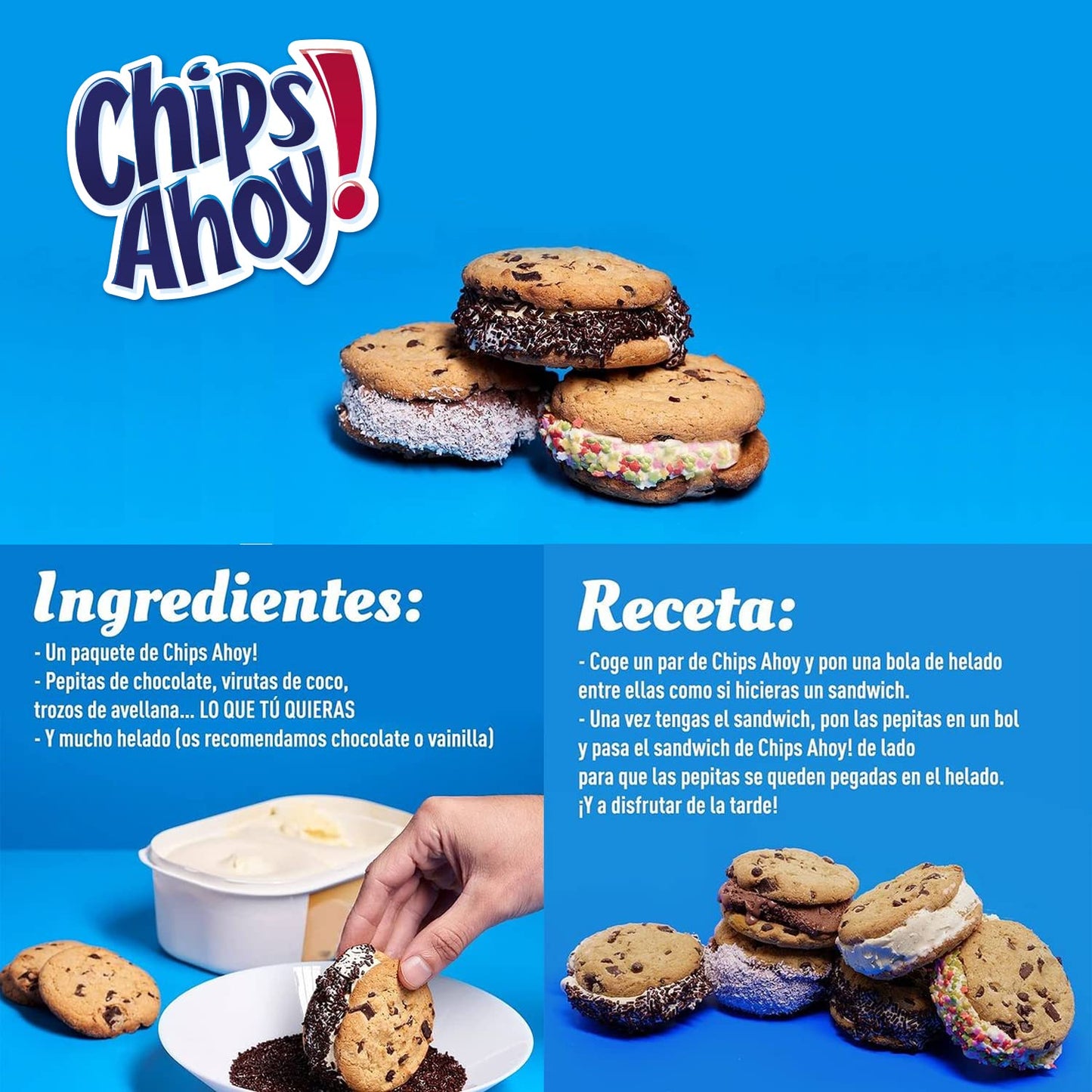 Chips Ahoy Original Galletas con Pepitas de Chocolate, Pack Familiar 400g