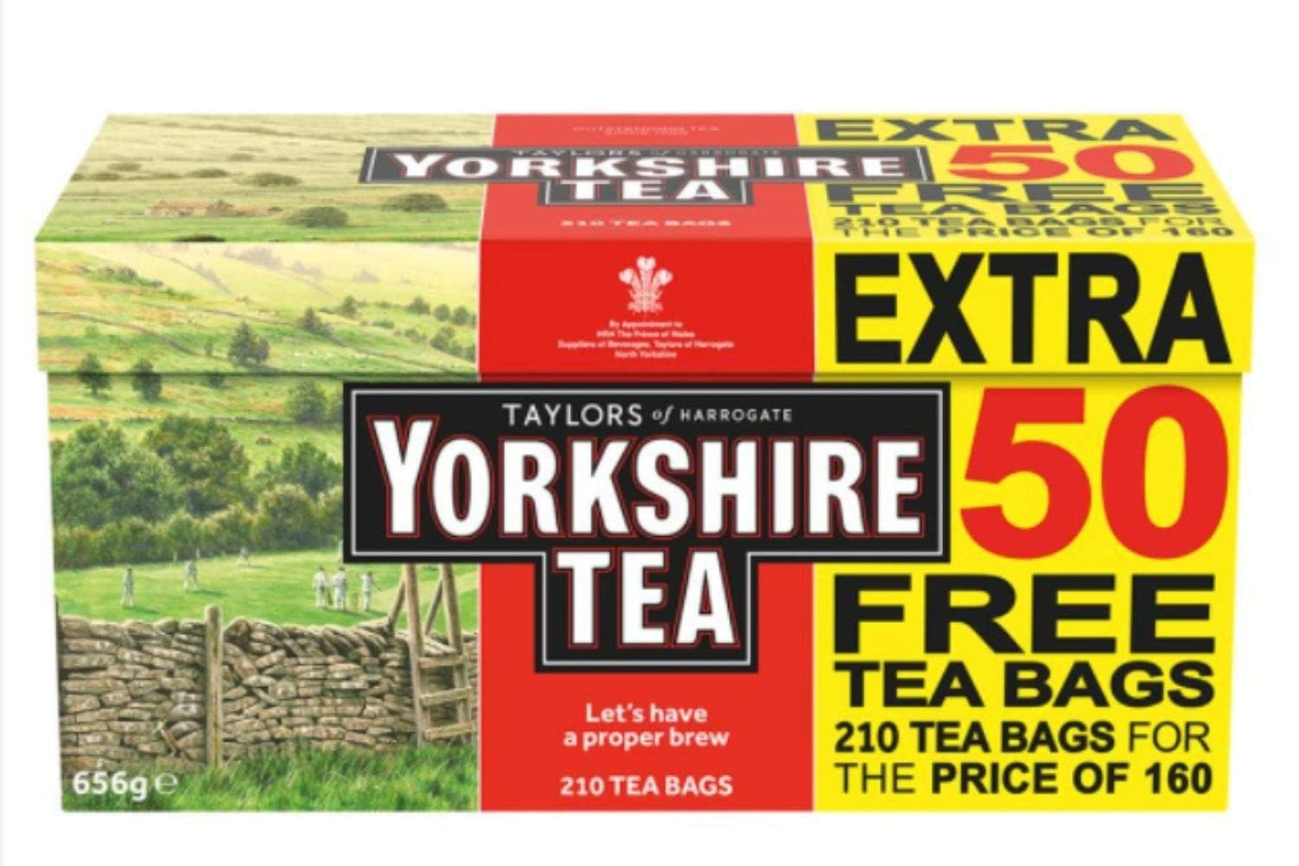 Té Negro Yorkshire Tea 210 bolsas